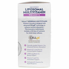 High Potency Liposomal Multivitamin Women's, 60 Veg Capsules, by Solaray, image #2