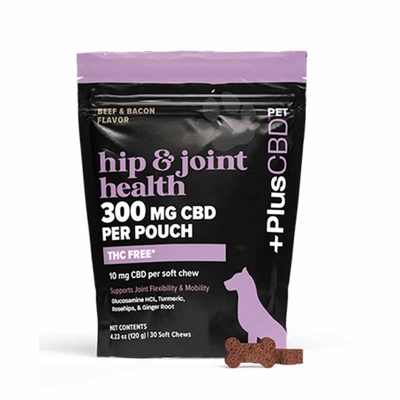 Hip & Joint Health CBD for Dogs, by PlusCBD Oil