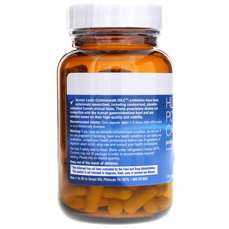HLC High Potency Capsules Probiotic, 120 Veg Capsules, by Pharmax, image #3