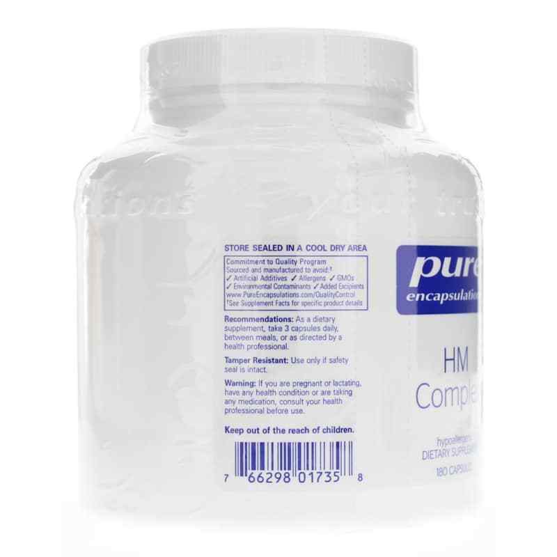 HM Complex, 180 Capsules, by Pure Encapsulations, image #3