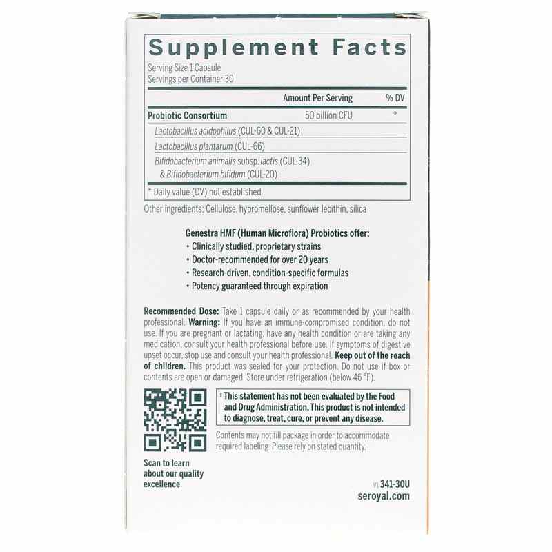 HMF Metabolic Daily Probiotic 50 Billion, by Genestra, image #2