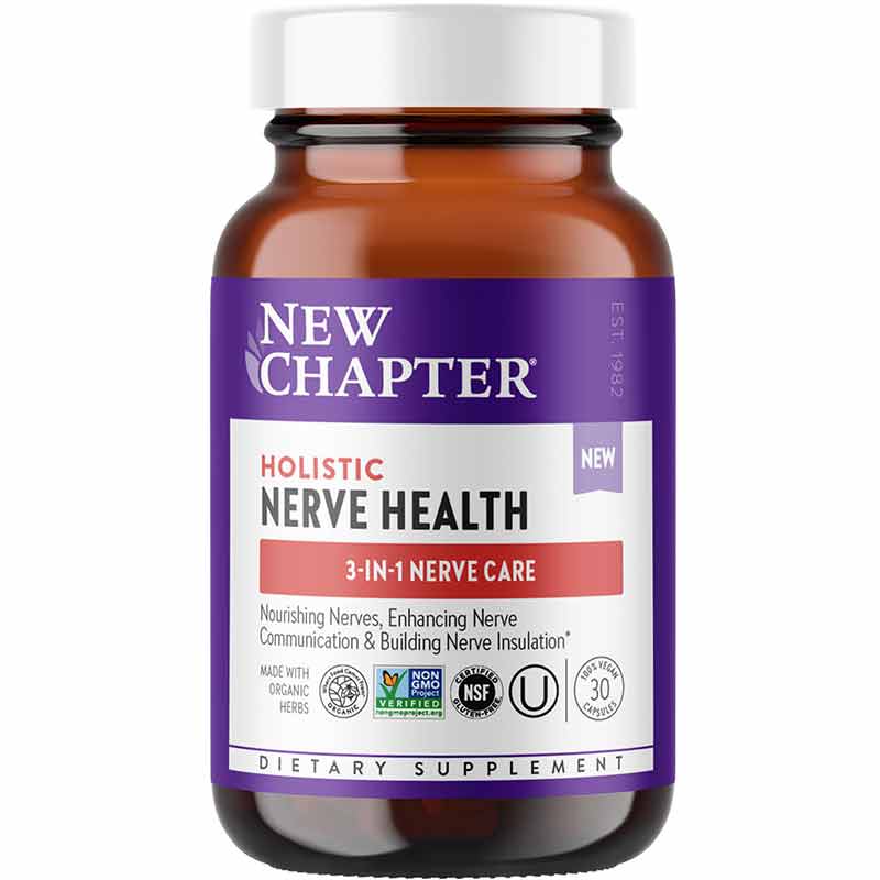 Holistic Nerve Health, by New Chapter