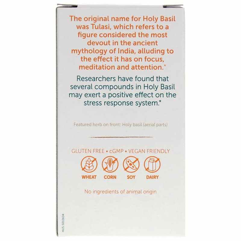 Holy Basil, 60 Veg Capsules, by Himalaya, image #3