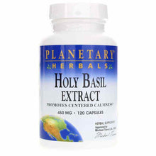 Holy Basil Extract 450 Mg, 120 Capsules, by Planetary Herbals