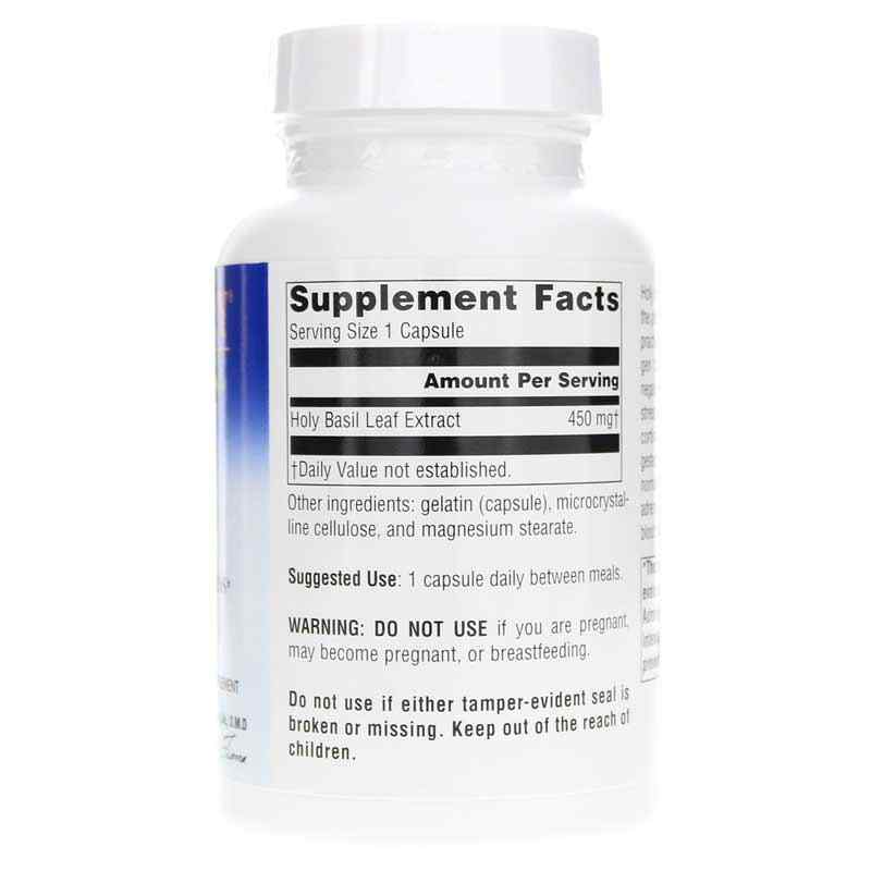 Holy Basil Extract 450 Mg, 120 Capsules, by Planetary Herbals, image #2