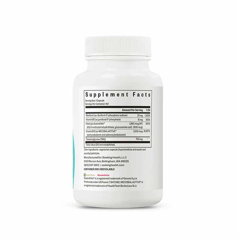 Homocysteine Nutrients, by Seeking Health, image #3