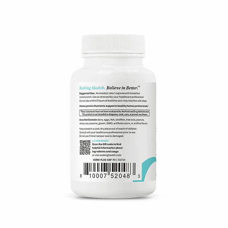 Homocysteine Nutrients, by Seeking Health, image #4