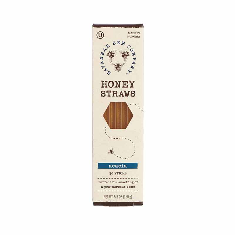 Honey Straws, 30 Sticks, by Savannah Bee Company