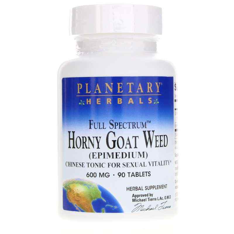 Horny Goat Weed 600 Mg Full Spectrum, by Planetary Herbals