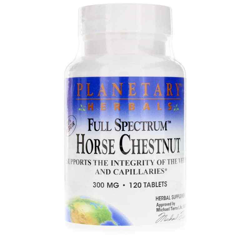 Horse Chestnut 300 Mg Full Spectrum, by Planetary Herbals