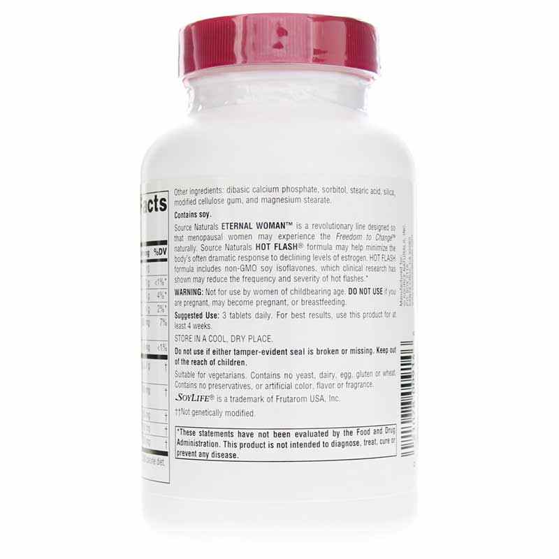 Hot Flash, 90 Tablets, by Source Naturals, image #3