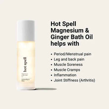 Hot Spell Magnesium Ginger Bath Oil, 80 Ml, by Somedays, image #2