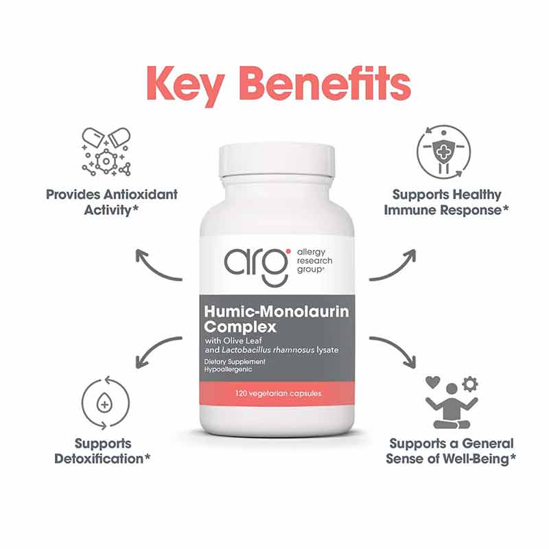Humic-Monolaurin Complex, by Allergy Research Group, image #3
