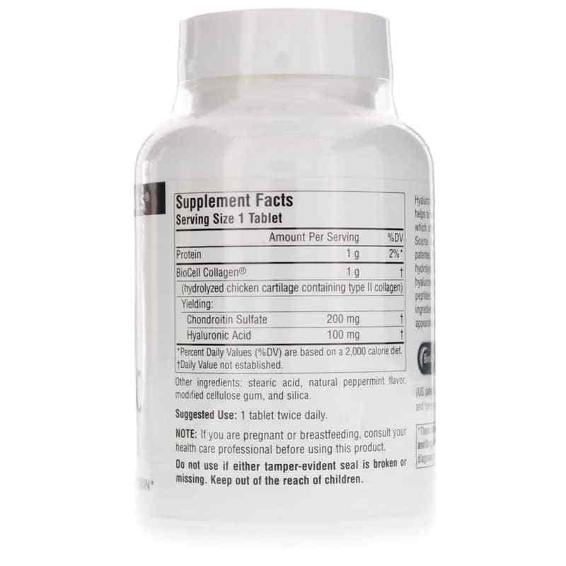 Hyaluronic Acid 100 Mg Tablets, 60 Tablets, by Source Naturals, image #2