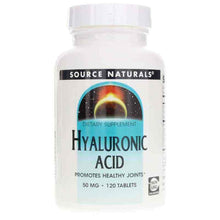 Hyaluronic Acid 50 Mg Tablets, 120 Tablets, by Source Naturals