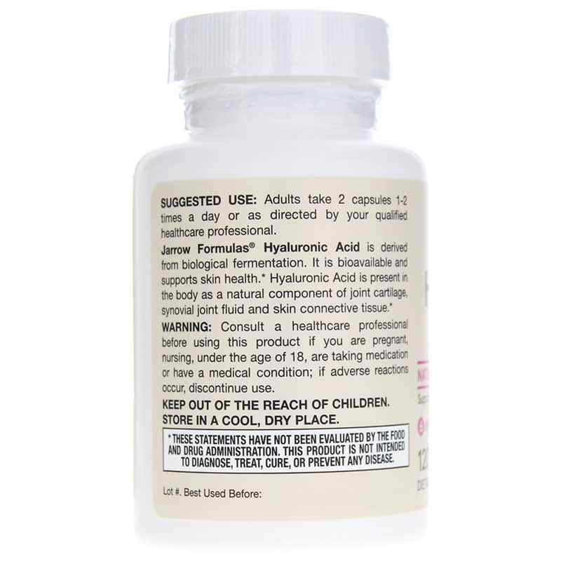 Hyaluronic Acid, 120 Veg Capsules, by Jarrow Formulas, image #3