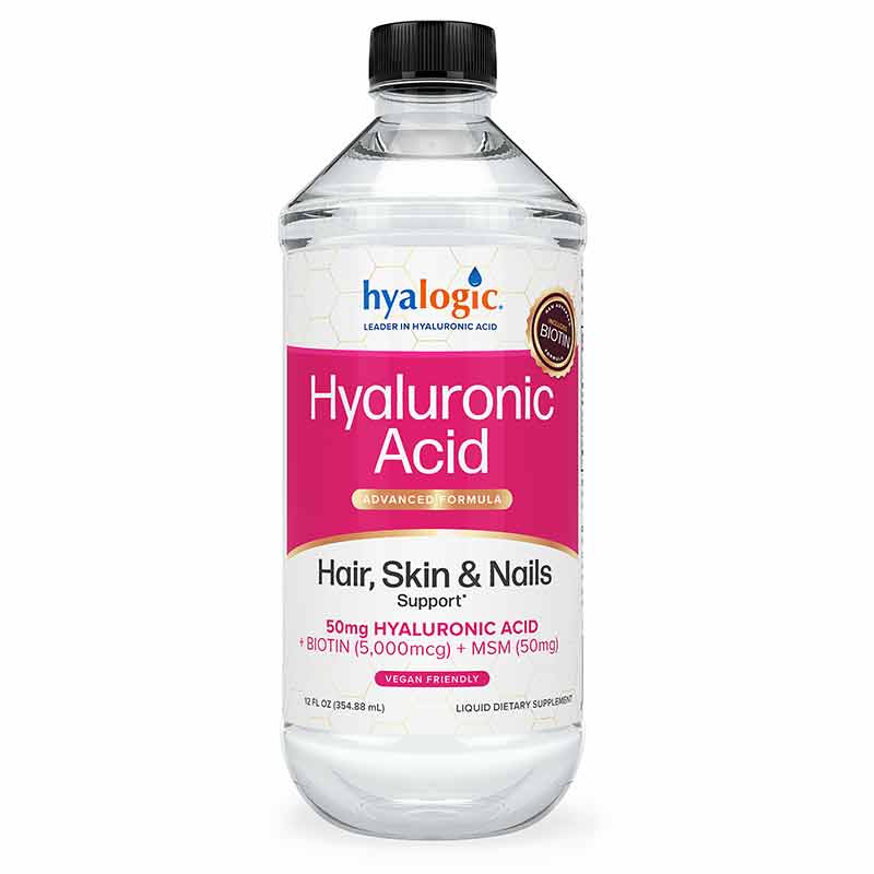 Hyaluronic Acid Advanced Formula for Hair, Skin & Nails, by Hyalogic