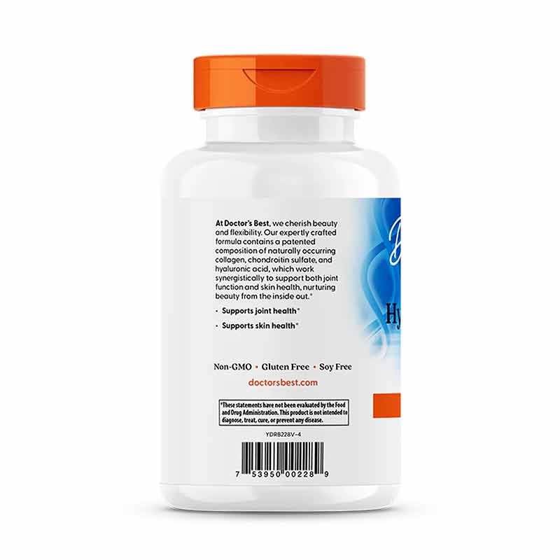 Hyaluronic Acid + Chondroitin Sulfate, 180 Capsules, by Doctors Best, image #3