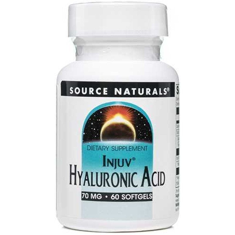 Hyaluronic Acid Injuv 70 Mg, by Source Naturals