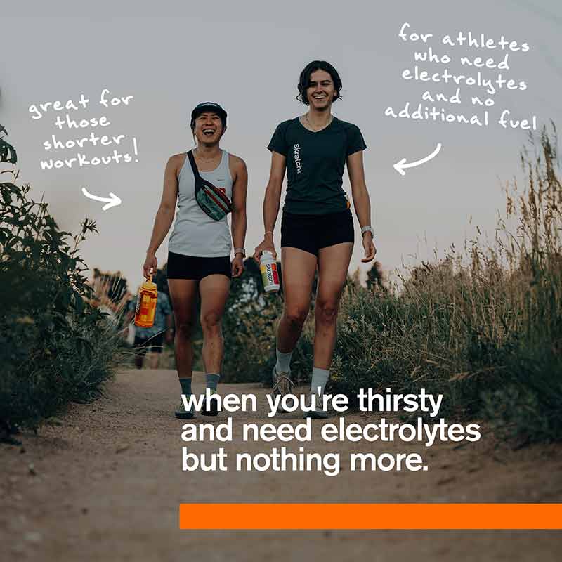 Hydration Everyday Drink Mix Singles, Tangerine Orange, 15 Sticks, by Skratch Labs, image #8