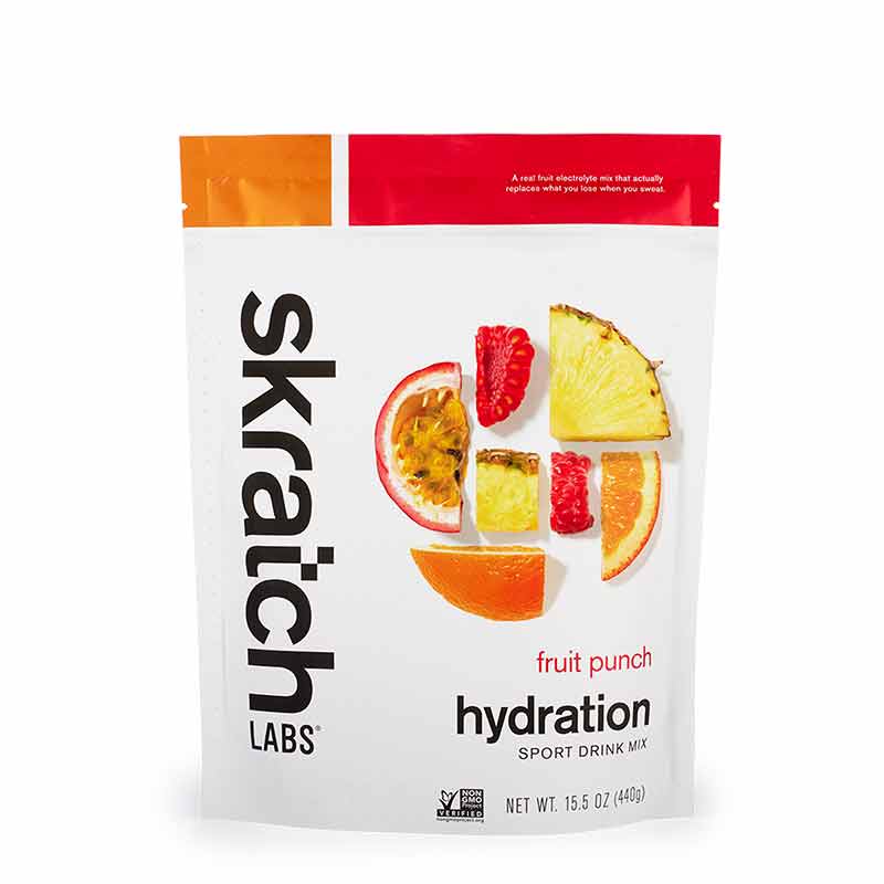 Hydration Sport Drink Mix, Fruit Punch, 20 Servings, by Skratch Labs