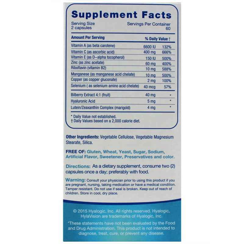 Hylavision Hyaluronic Acid for Eye Health, by Hyalogic, image #2