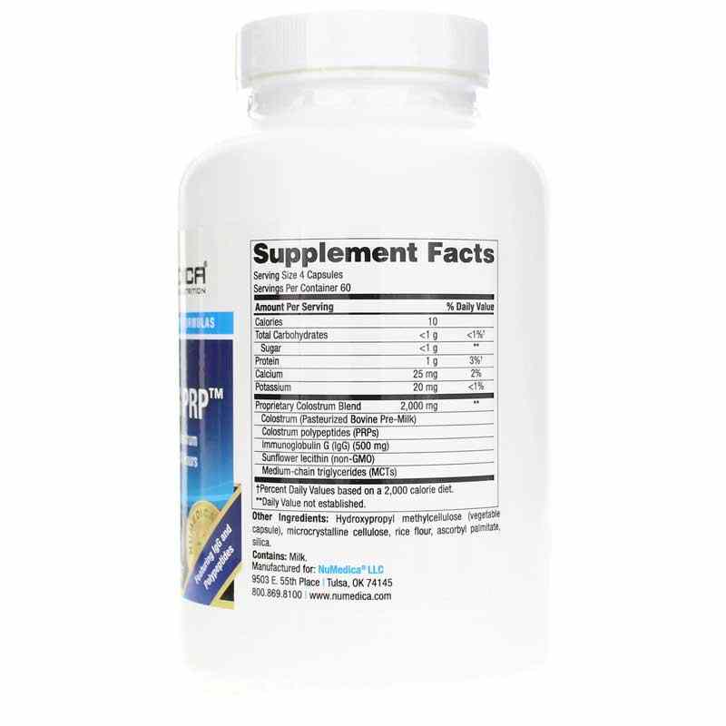ImmunoG PRP Capsules, 240 Veg Capsules, by NuMedica, image #2