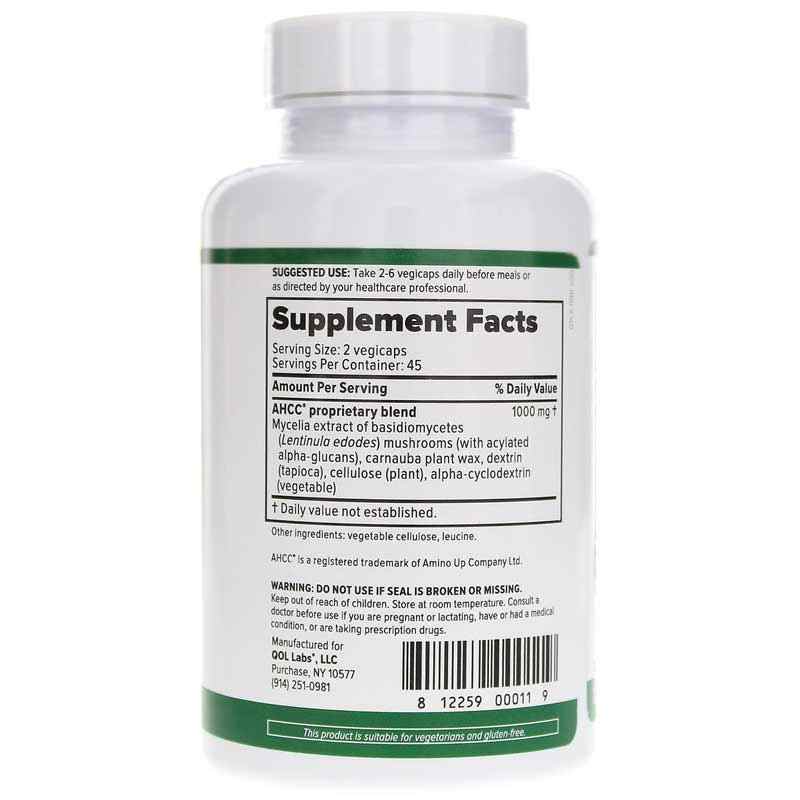 ImmunoKinoko 500, 90 Veg Capsules, by Quality of Life Labs, image #2