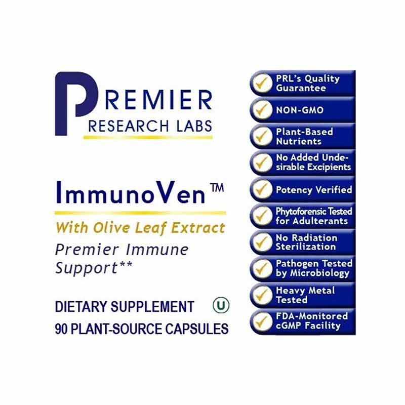 ImmunoVen Immune and Cardiovascular Support, by Premier Research Labs, image #2