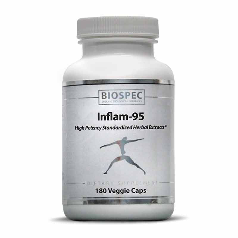 Inflam-95, 180 Veg Capsules, by BioSpec