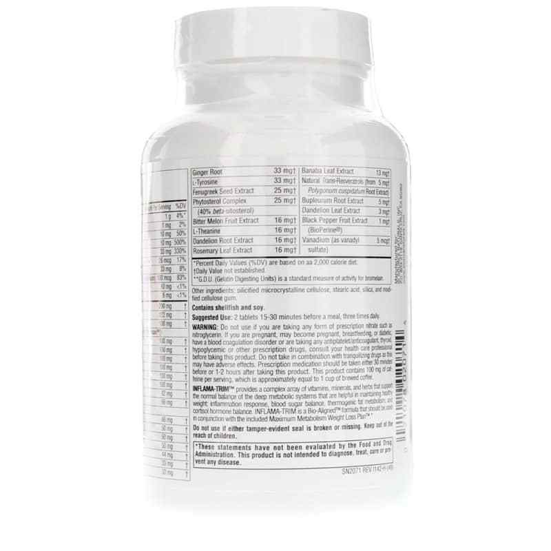 Inflama-Trim, 90 Tablets, by Source Naturals, image #3