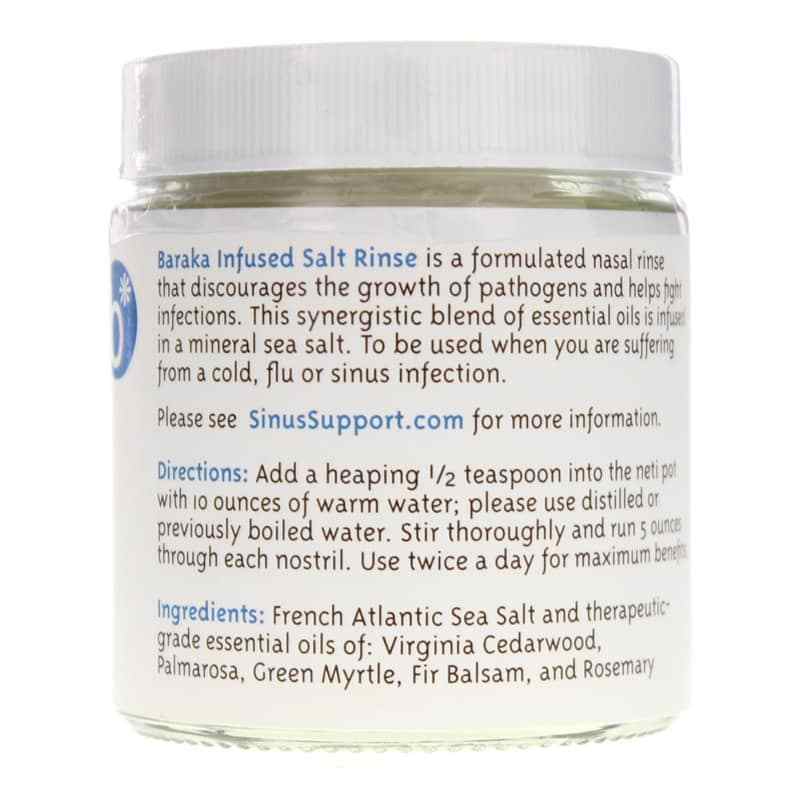 Salt Infuser Infused Salt Rinse Cold/Flu Blend, Baraka – Professional Supplement Center