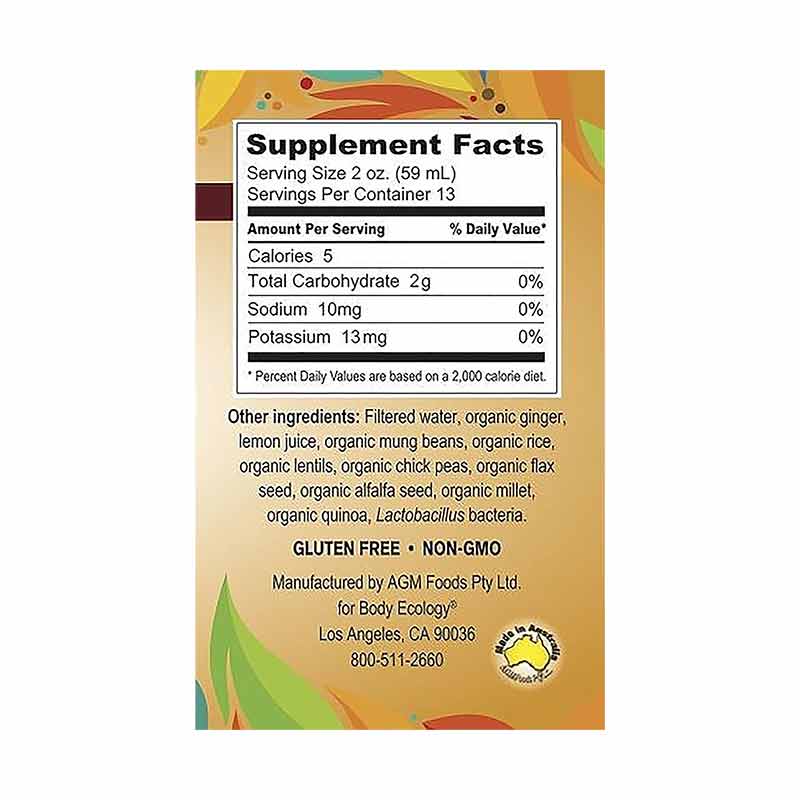 Innergy Biotic Probiotic Drink, by Body Ecology, image #2