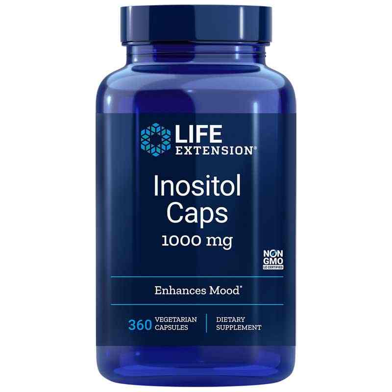 Inositol Caps 1000 Mg, by Life Extension