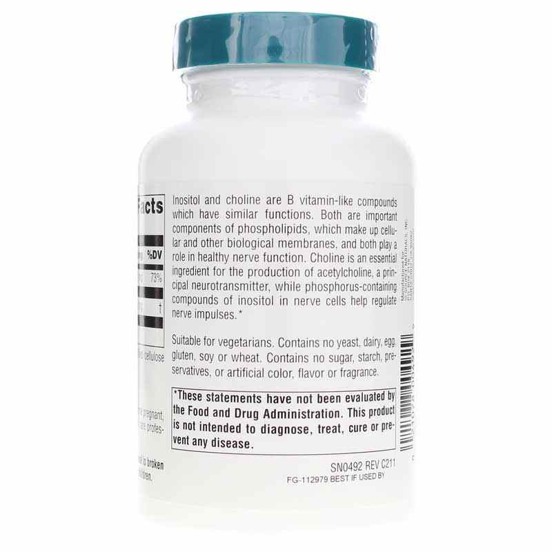 Inositol & Choline 800 Mg, 100 Tablets, by Source Naturals, image #3