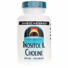 Inositol & Choline 800 Mg, by Source Naturals