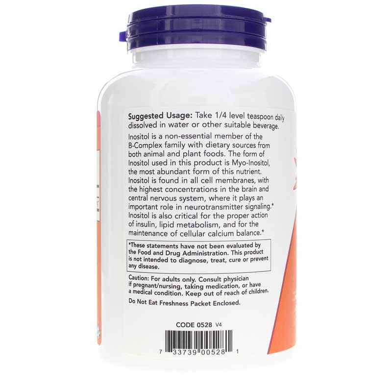 Inositol Powder, 8 Oz, by NOW Foods, image #3
