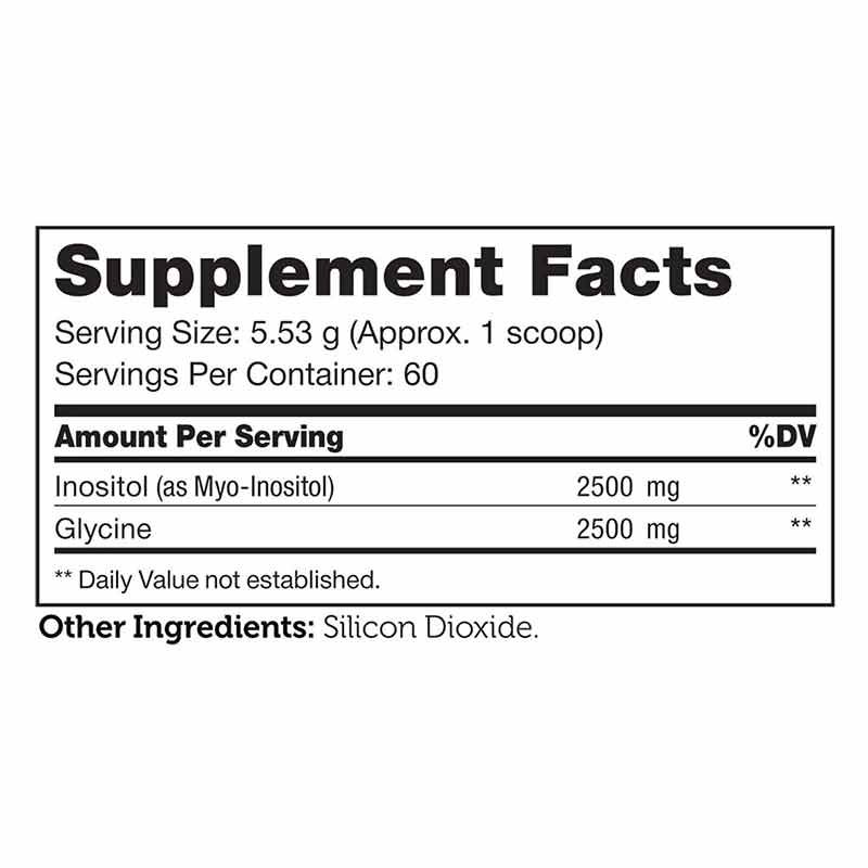 Inositol Powder, 11.5 Oz, by Zahler, image #4