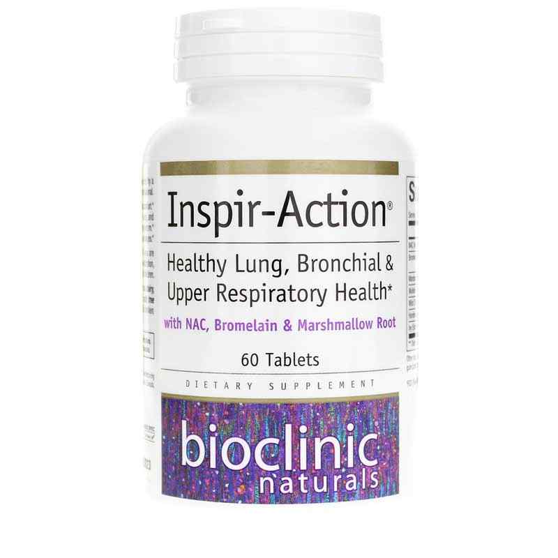 Inspir-Action Lung, Bronchial & Upper Respiratory Health, by Bioclinic Naturals