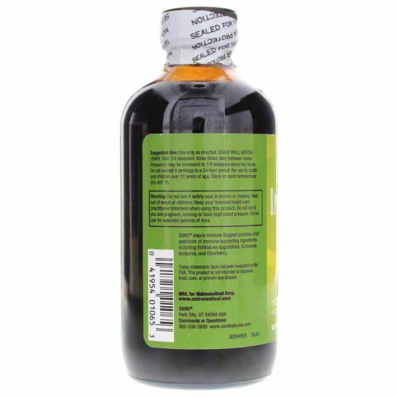 Insure Immune Support Liquid, 8 Oz, by Zand, image #3