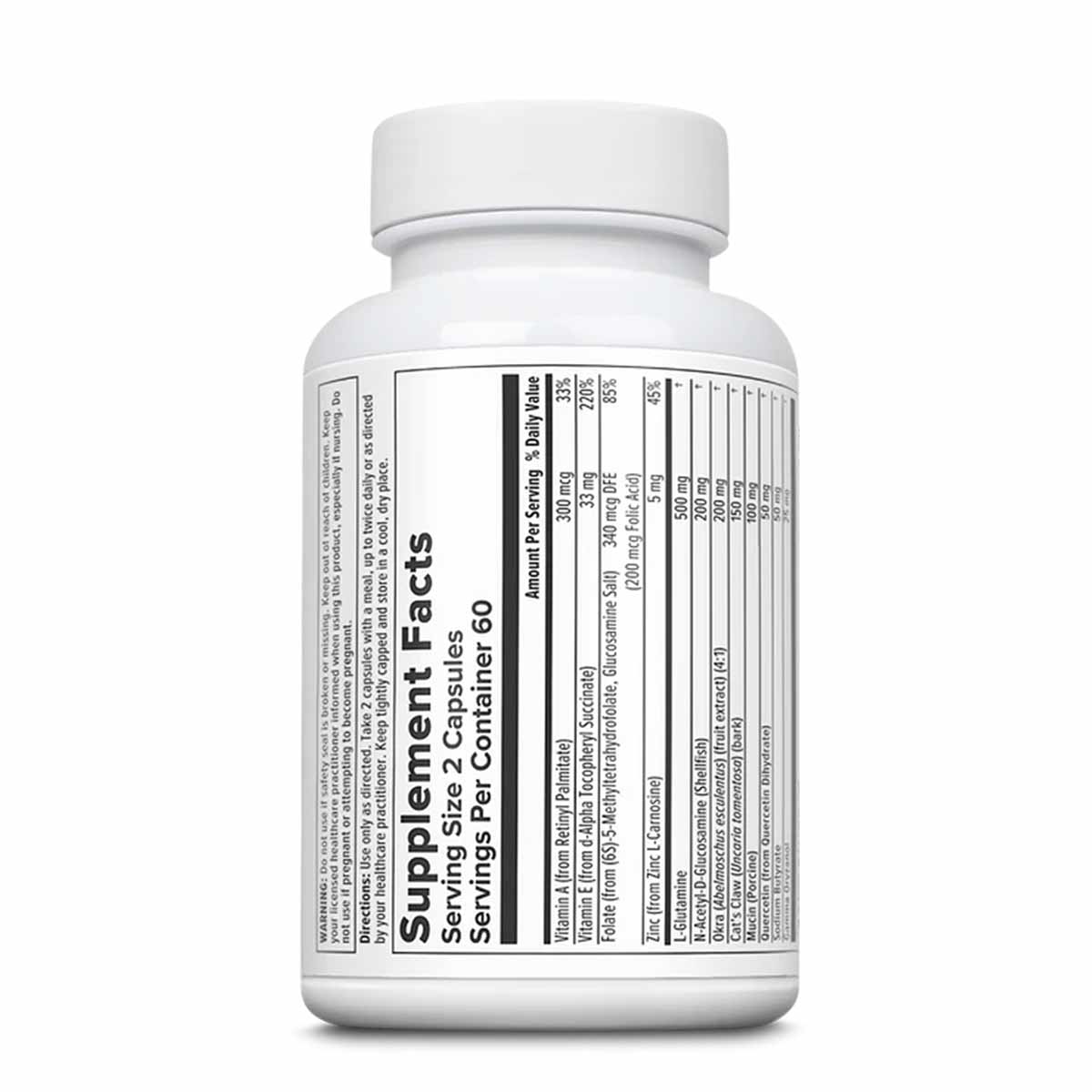 Intestinal Support Capsules, 120 Capsules, by Nutra Biogenesis