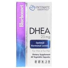 Intimate Essentials DHEA 25 Mg, 60 Veg Capsules, by Bluebonnet