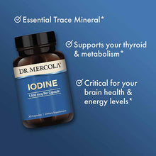 Iodine (from potassium iodide) 1500 Mcg, 90 Capsules, by Dr. Mercola, image #4