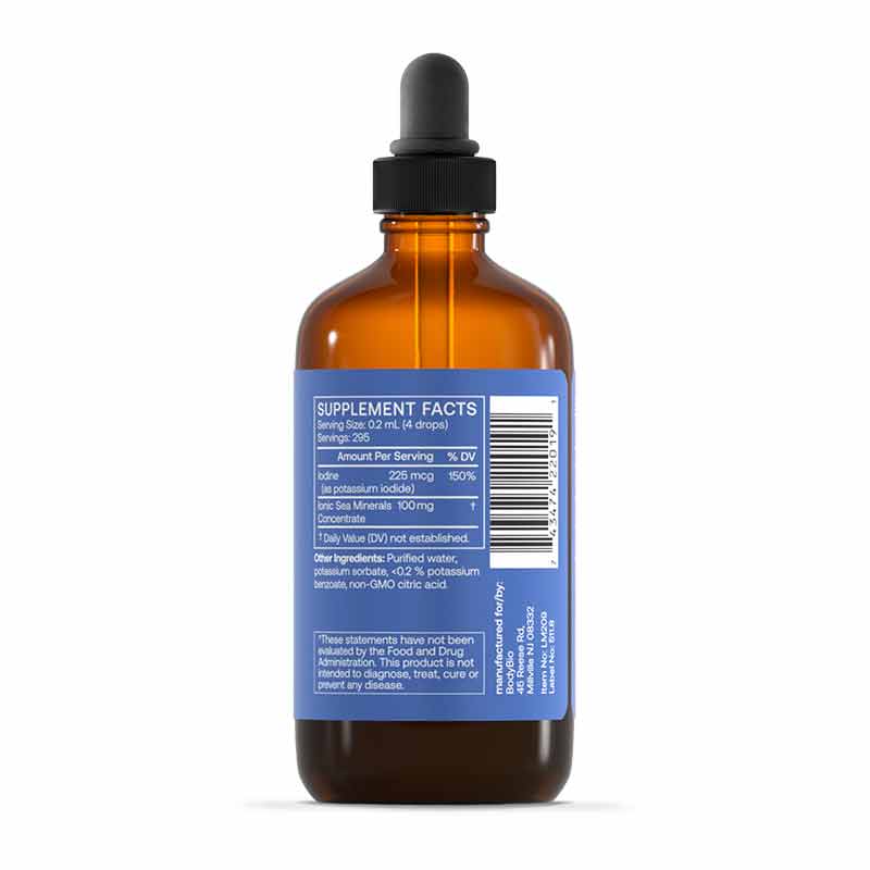 Iodine Liquid Mineral, by BodyBio, image #2