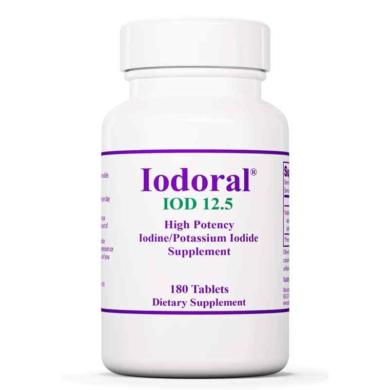 Iodoral 12.5 Mg Iodine/Potassium Iodide, by Optimox