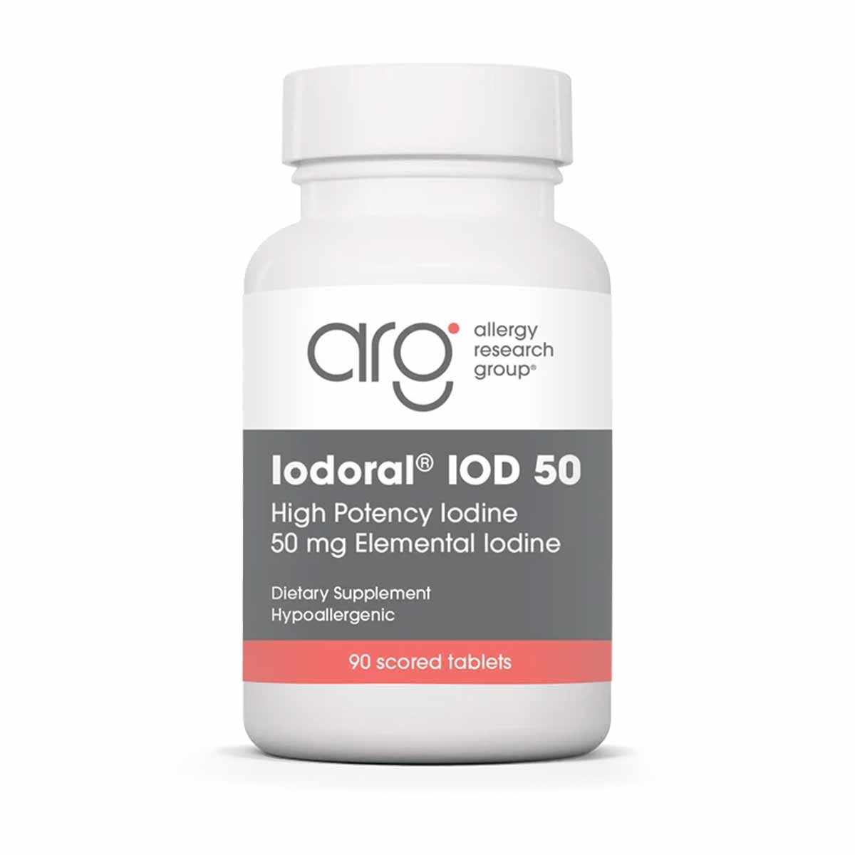 Iodoral IOD 50 High Potency Iodine, by Allergy Research Group