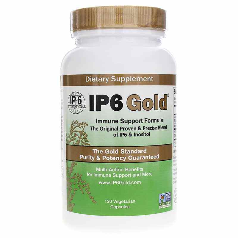 IP6 Gold, 120 Veg Capsules, by IP-6