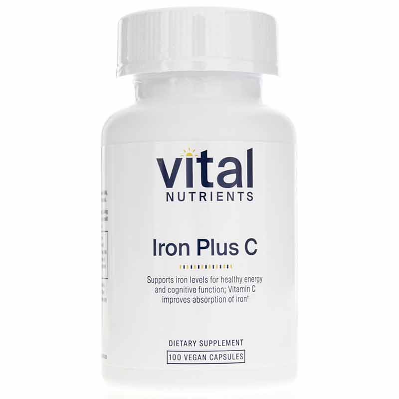 Iron Plus C 20 Mg/200 Mg, by Vital Nutrients