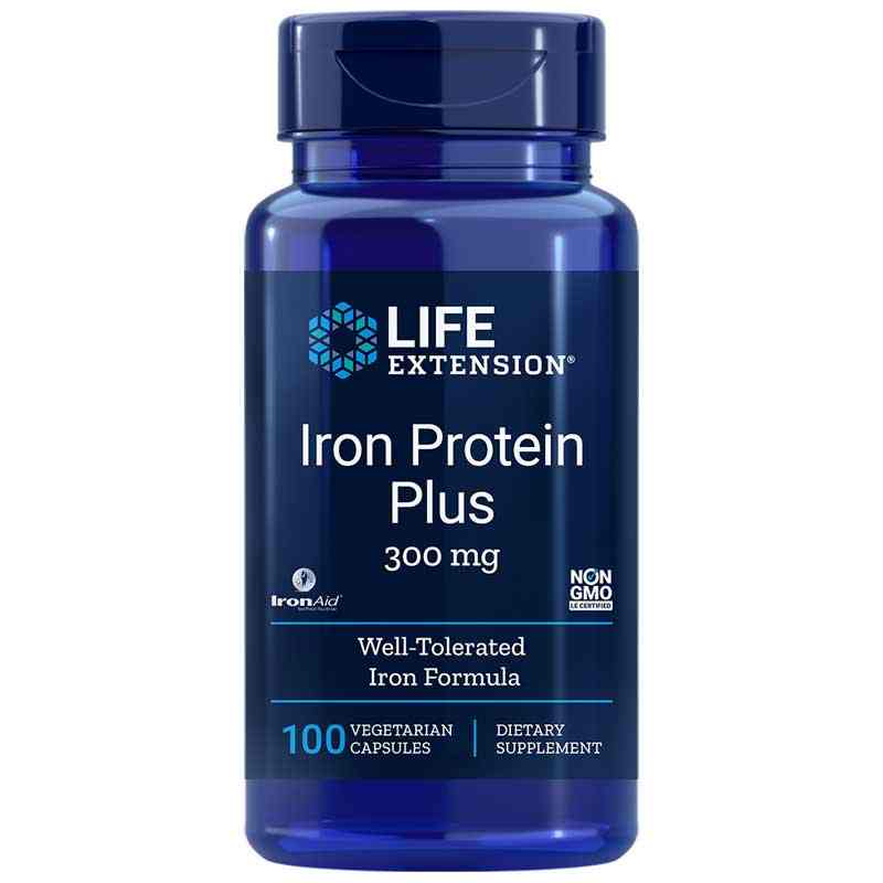 Iron Protein Plus 300 Mg, by Life Extension
