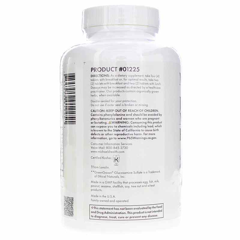 Joint Mobility Factors, 120 Veg Tablets, by Michael's Health, image #3